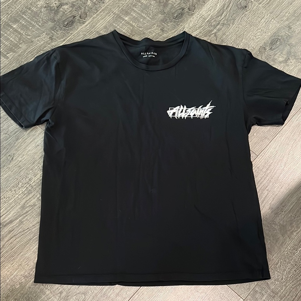 All Saints Black Men's T-Shirt
